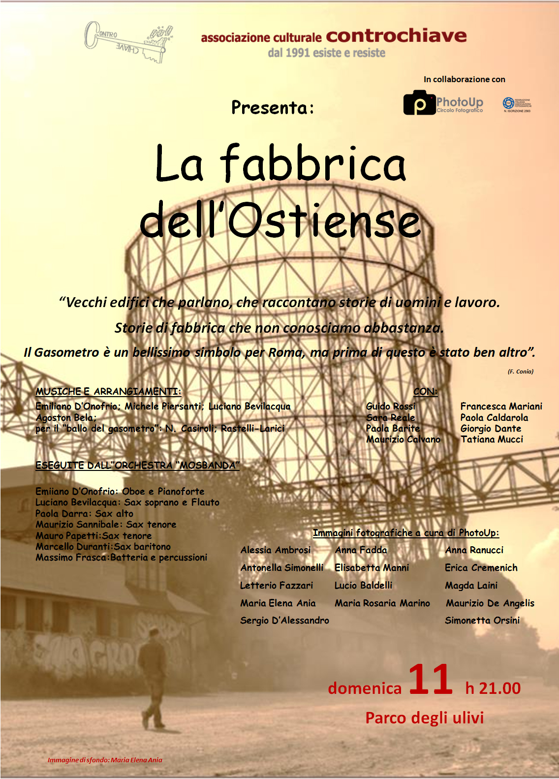 Locandina La fabbrica dell'Ostiense