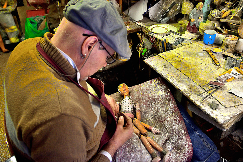 Geppetto e il suo Pinocchio