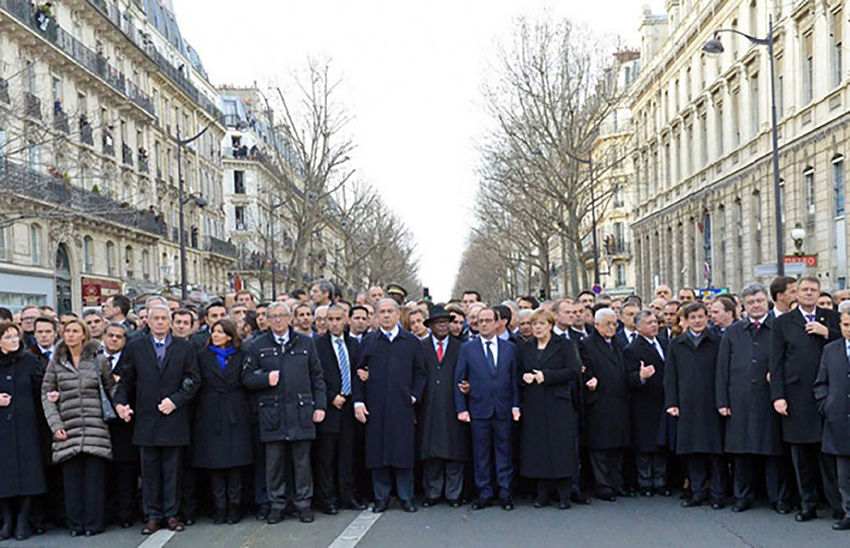 3.Manifestazione per l'attentato Hebdo Parigi 2015